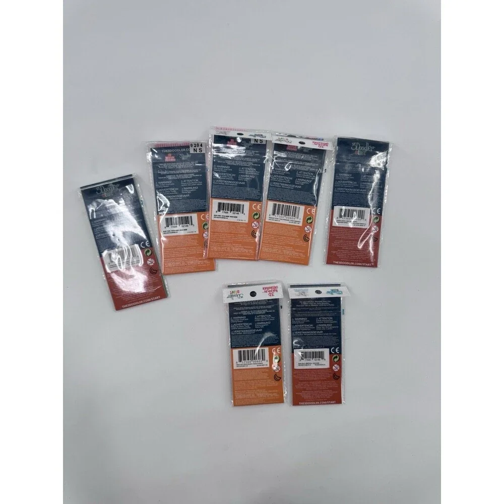 3Doodler Start 3D Printing Filament Refill Bundle 124 Pieces Mixed Fast Shipping